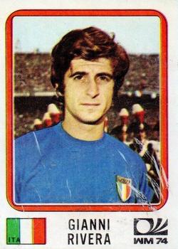 1974 Panini FIFA World Cup Munich Stickers #299 Gianni Rivera Front