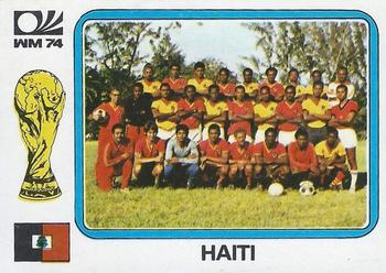 HAITI COLLECTORS POSTCARD SET 1974 WORLD CUP  SERIES 1 