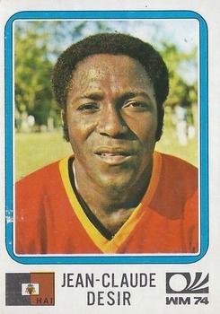 1974 Panini FIFA World Cup Munich Stickers #315 Jean Claude Desir Front
