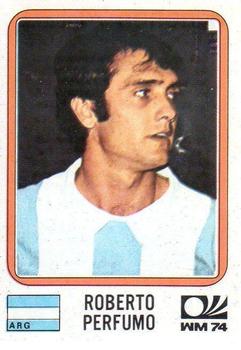 1974 Panini FIFA World Cup Munich Stickers #324 Roberto Perfumo Front