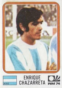 1974 Panini FIFA World Cup Munich Stickers #326 Enrique Chazarreta Front