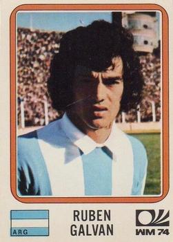 1974 Panini FIFA World Cup Munich Stickers #329 Ruben Galvan Front