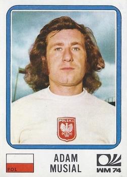 1974 Panini FIFA World Cup Munich Stickers #340 Adam Musial Front