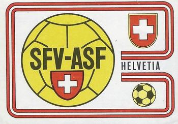 1974 Panini FIFA World Cup Munich Stickers #383 Switzerland Badge Front