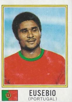 1974 Panini FIFA World Cup Munich Stickers #396 Eusebio Front