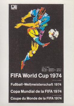 1978 Panini FIFA World Cup Argentina Stickers #30 Poster West Germany 1974 Front
