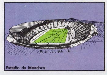 1978 Panini FIFA World Cup Argentina Stickers #39 Estadio Ciudad de Mendoza Front