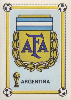 1978 Panini FIFA World Cup Argentina Stickers #43 Argentina Federation Front