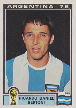 1978 Panini FIFA World Cup Argentina Stickers #58 Ricardo Daniel Bertoni Front
