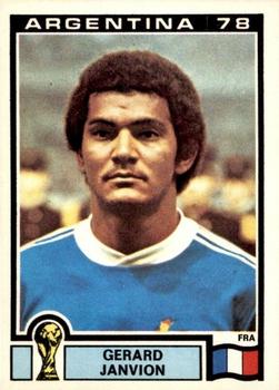 1978 Panini FIFA World Cup Argentina Stickers #82 Gerard Janvion Front