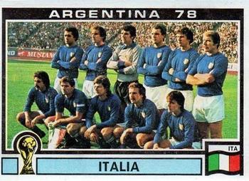 1978 Panini FIFA World Cup Argentina Stickers #98 Italia Team Front