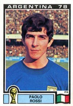 1978 Panini FIFA World Cup Argentina Stickers #112 Paolo Rossi Front