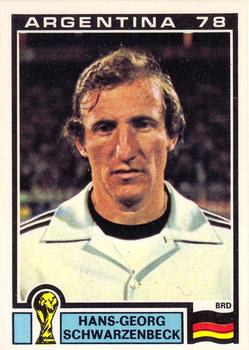 1978 Panini FIFA World Cup Argentina Stickers #138 Hans-Georg Schwarzenbeck Front