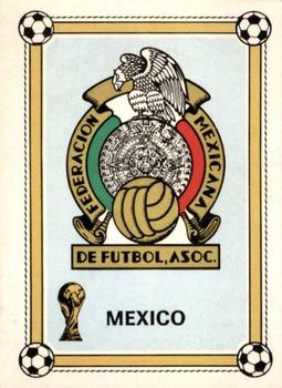 1978 Panini FIFA World Cup Argentina Stickers #169 Mexico Federation Front