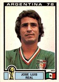 1978 Panini FIFA World Cup Argentina Stickers #180 Jose Luis Real Front