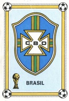 1978 Panini FIFA World Cup Argentina Stickers #241 Brasil Federation Front