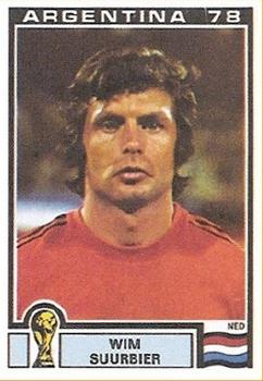1978 Panini FIFA World Cup Argentina Stickers #262 Wim Suurbier Front