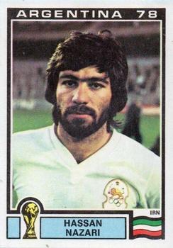 1978 Panini FIFA World Cup Argentina Stickers #280 Hassan Nazari Front