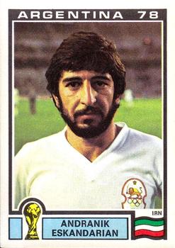 1978 Panini FIFA World Cup Argentina Stickers #283 Andranik Eskandarian Front
