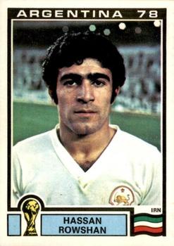 1978 Panini FIFA World Cup Argentina Stickers #289 Hassan Rowshan Front