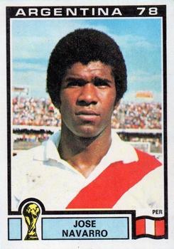 1978 Panini FIFA World Cup Argentina Stickers #298 Jose Navarro Front