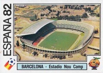 1982 Panini FIFA World Cup Spain Stickers #13 Camp Nou Front