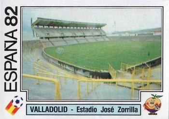 1982 Panini FIFA World Cup Spain Stickers #32 Estadio Jose Zorrilla Front