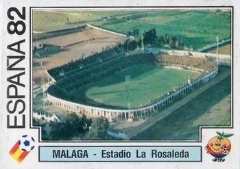 1982 Panini FIFA World Cup Spain Stickers #35 La Rosaleda Stadium Front
