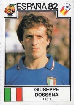 1982 Panini FIFA World Cup Spain Stickers #47 Giuseppe Dossena Front