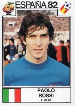 1982 Panini FIFA World Cup Spain Stickers #50 Paolo Rossi Front
