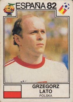1982 Panini FIFA World Cup Spain Stickers #67 Grzegorz Lato Front