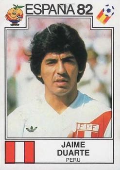 1982 Panini FIFA World Cup Spain Stickers #75 Jaime Duarte Front