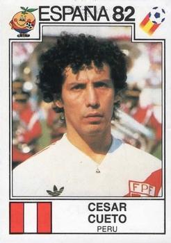1982 Panini FIFA World Cup Spain Stickers #82 Cesar Cueto Front