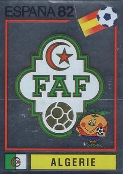 1982 Panini FIFA World Cup Spain Stickers #100 Algerie (emblem) Front