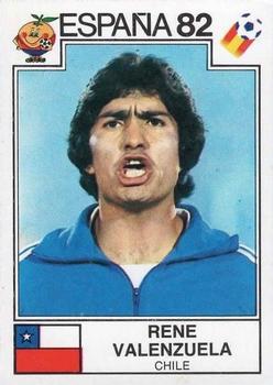 1982 Panini FIFA World Cup Spain Stickers #152 Rene Valenzuela Front