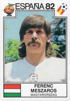 1982 Panini FIFA World Cup Spain Stickers #184 Ferenc Meszaros Front
