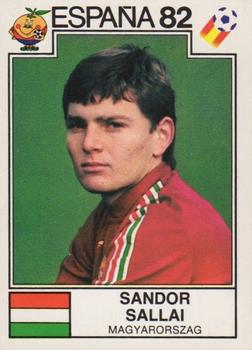 1982 Panini FIFA World Cup Spain Stickers #191 Sandor Sallai Front