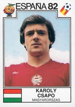 1982 Panini FIFA World Cup Spain Stickers #193 Karoly Csapo Front