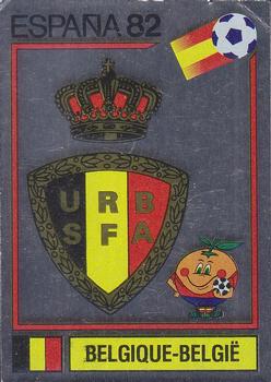 1982 Panini FIFA World Cup Spain Stickers #200 Belgique-Belgie (emblem) Front