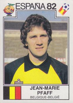 1982 Panini FIFA World Cup Spain Stickers #202 Jean-Marie Pfaff Front