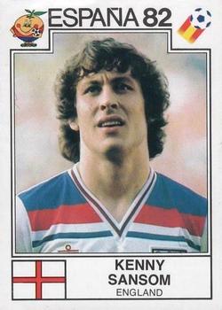 1982 Panini FIFA World Cup Spain Stickers #244 Kenny Sansom Front