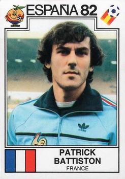 1982 Panini FIFA World Cup Spain Stickers #278 Patrick Battiston Front