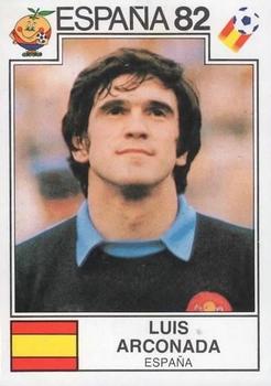 1982 Panini FIFA World Cup Spain Stickers #294 Luis Arconada Front