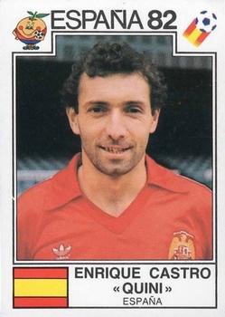1982 Panini FIFA World Cup Spain Stickers #307 Enrique Castro 