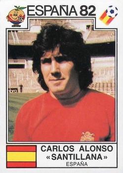 1982 Panini FIFA World Cup Spain Stickers #308 Carlos Alonso 