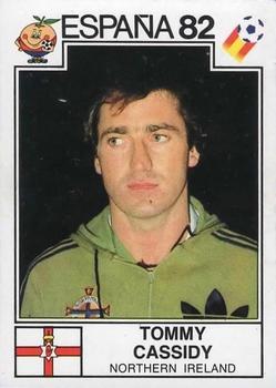 1982 Panini FIFA World Cup Spain Stickers #336 Tommy Cassidy Front