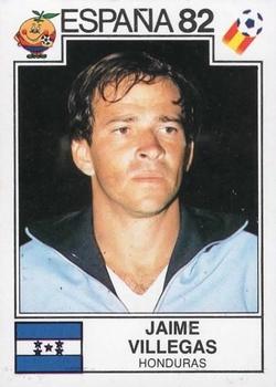 1982 Panini FIFA World Cup Spain Stickers #352 Jaime Villegas Front