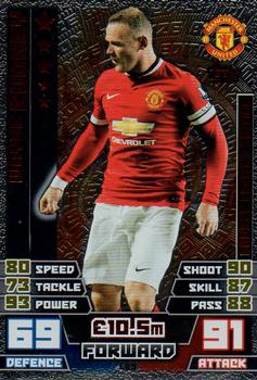 2014-15 Topps Match Attax Premier League - Limited Edition Bronze #LE3 Wayne Rooney Front