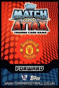 2014-15 Topps Match Attax Premier League - Limited Edition Silver #LE3 Wayne Rooney Back