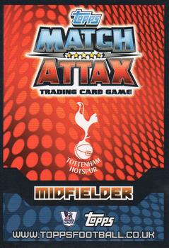 2014-15 Topps Match Attax Premier League - Limited Edition Gold #LE5 Christian Eriksen Back